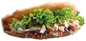 Döner im Fladenbrot mit Salat